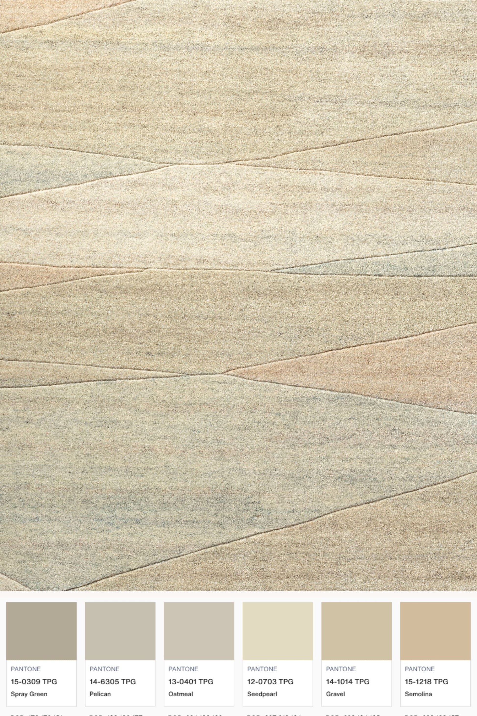 District Loom Modern hand tufted rug Forom Neutral