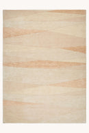 District Loom Modern hand tufted rug Forom Peach