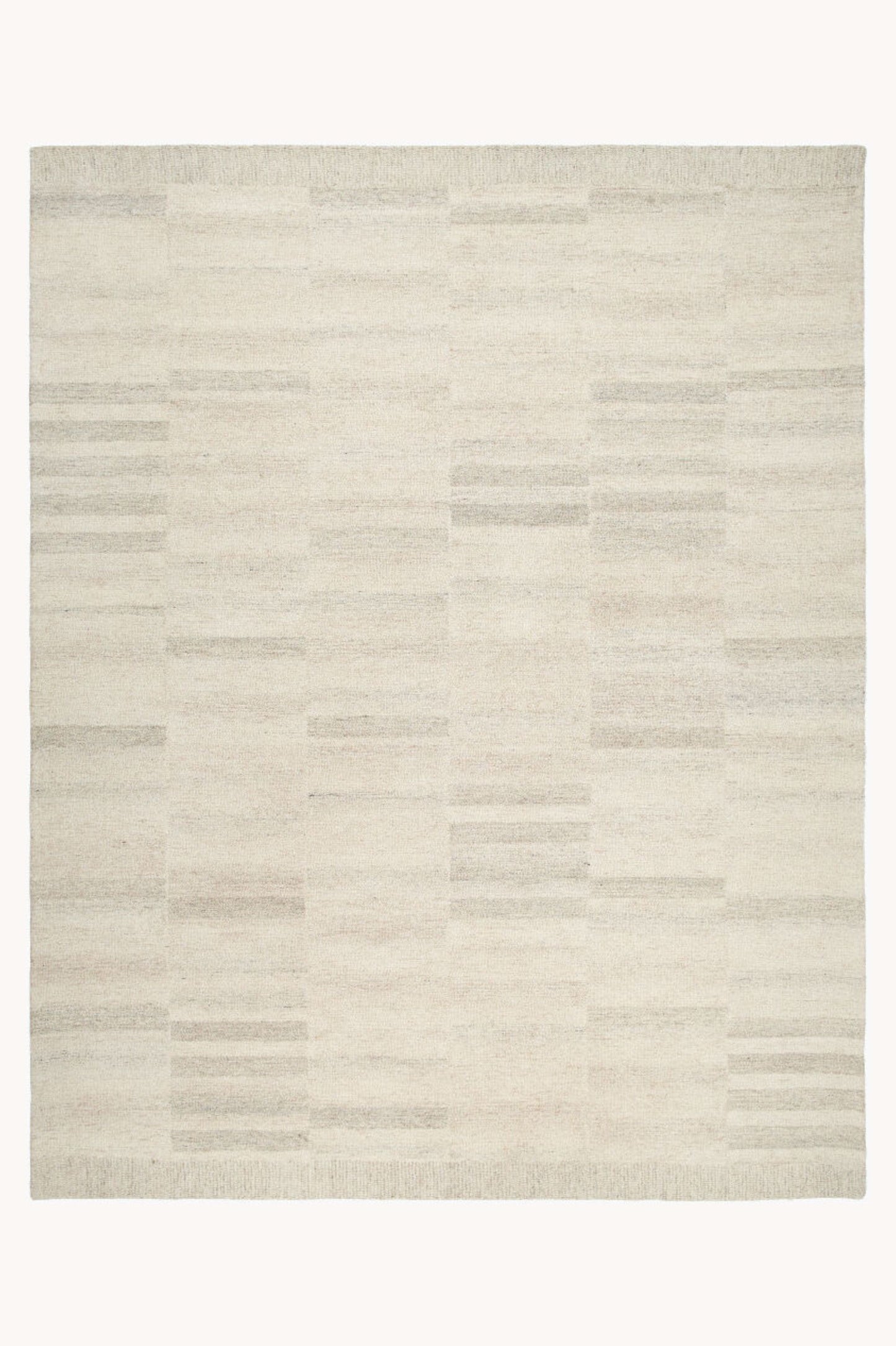 District Loom Modern hand tufted rug Granada Cream and Beige