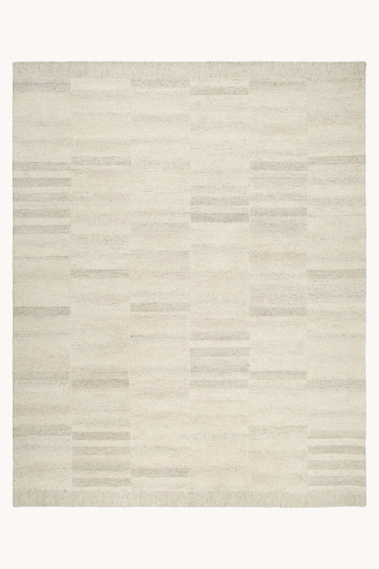 District Loom Modern hand tufted rug Granada Cream and Beige