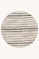 District Loom Modern hand tufted rug Driftline Charcoal and Beige