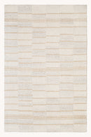 District Loom Modern hand tufted rug Driftline Peach and Beige