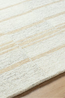 District Loom Modern hand tufted rug Driftline Peach and Beige