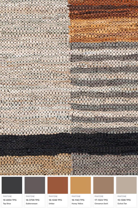 District Loom Modern hand woven rug Lexington