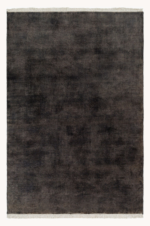 District Loom Modern hand loomed rug Serene Charcoal