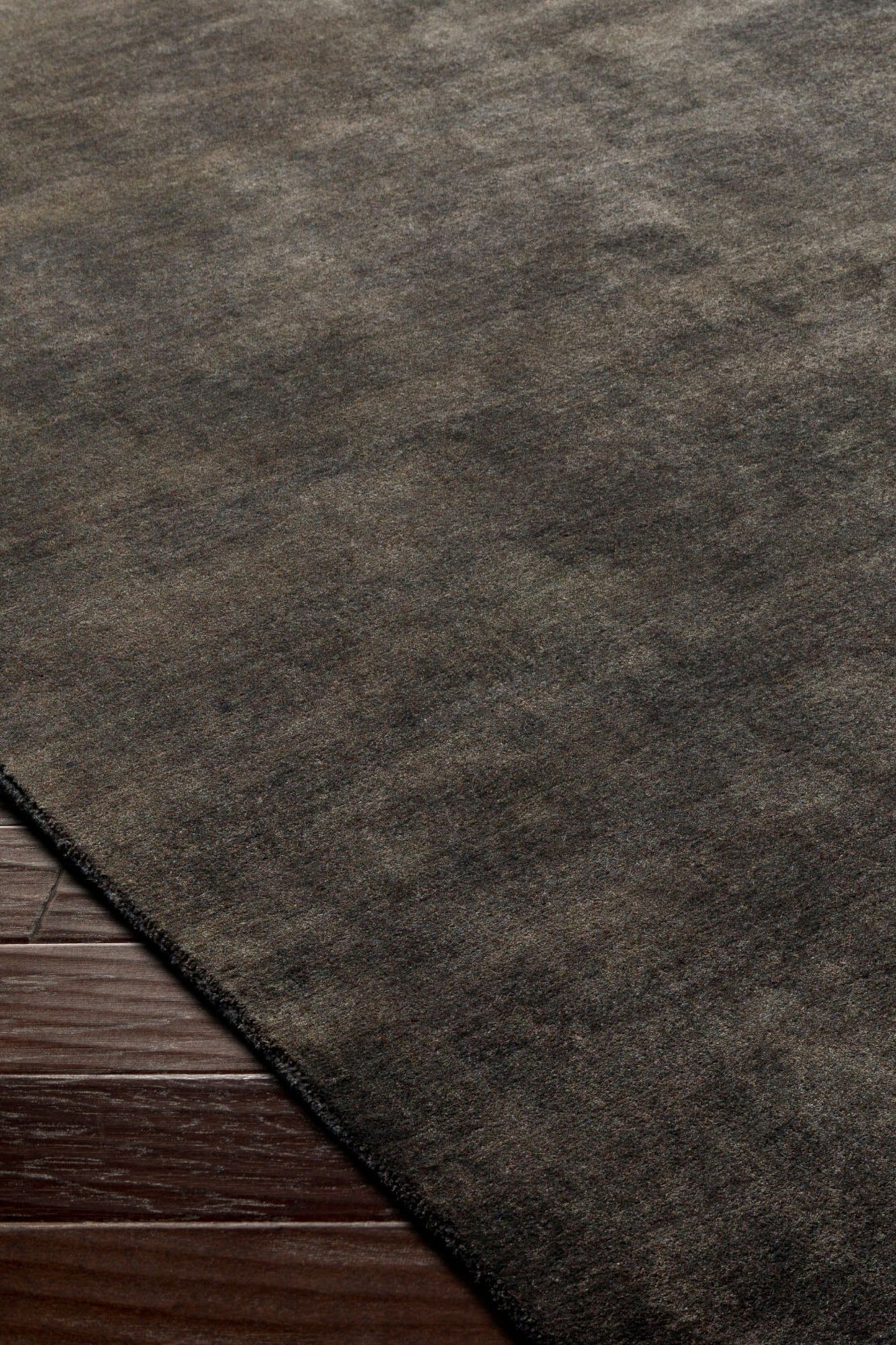District Loom Modern hand loomed rug Serene Charcoal