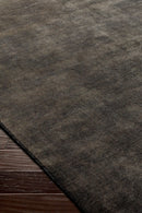 District Loom Modern hand loomed rug Serene Charcoal