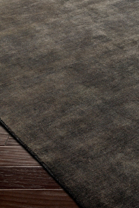 District Loom Modern hand loomed rug Serene Charcoal