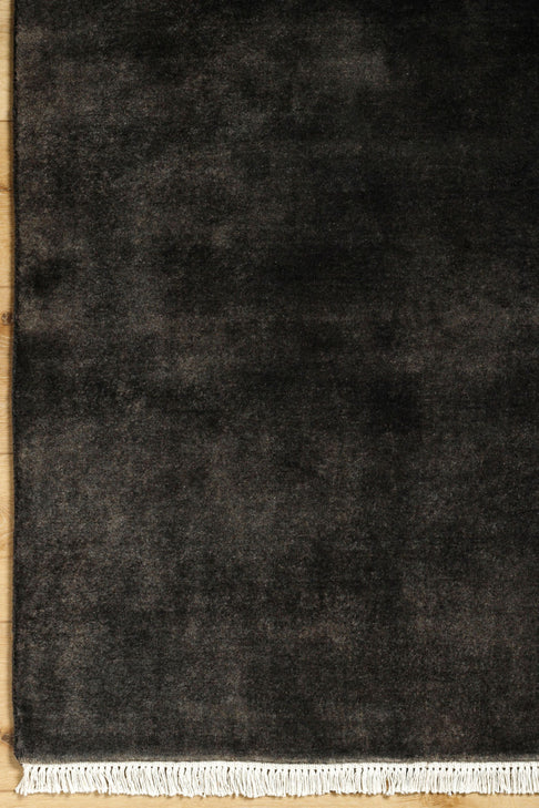 District Loom Modern hand loomed rug Serene Charcoal