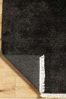 District Loom Modern hand loomed rug Serene Charcoal