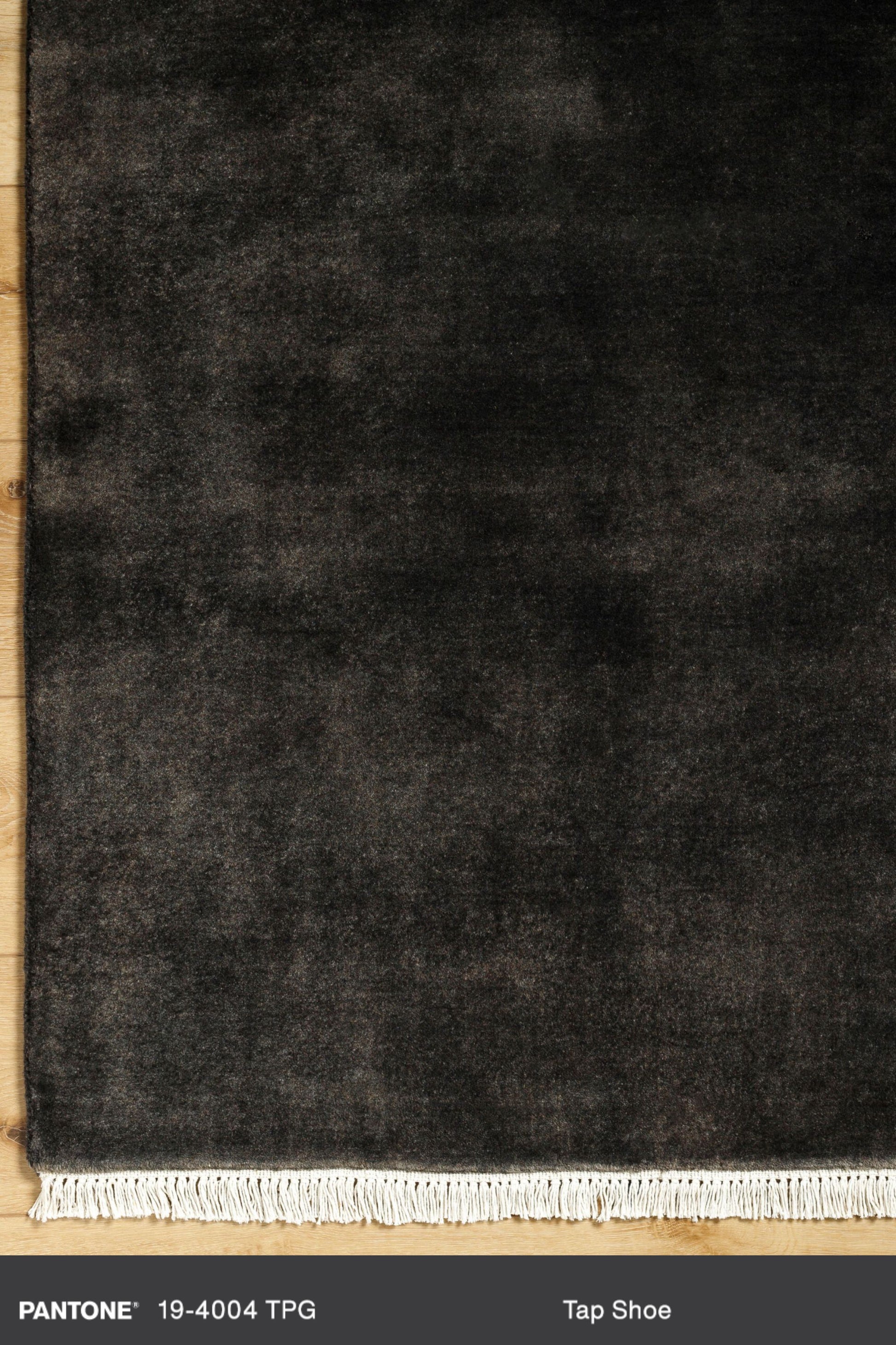 District Loom Modern hand loomed rug Serene Charcoal