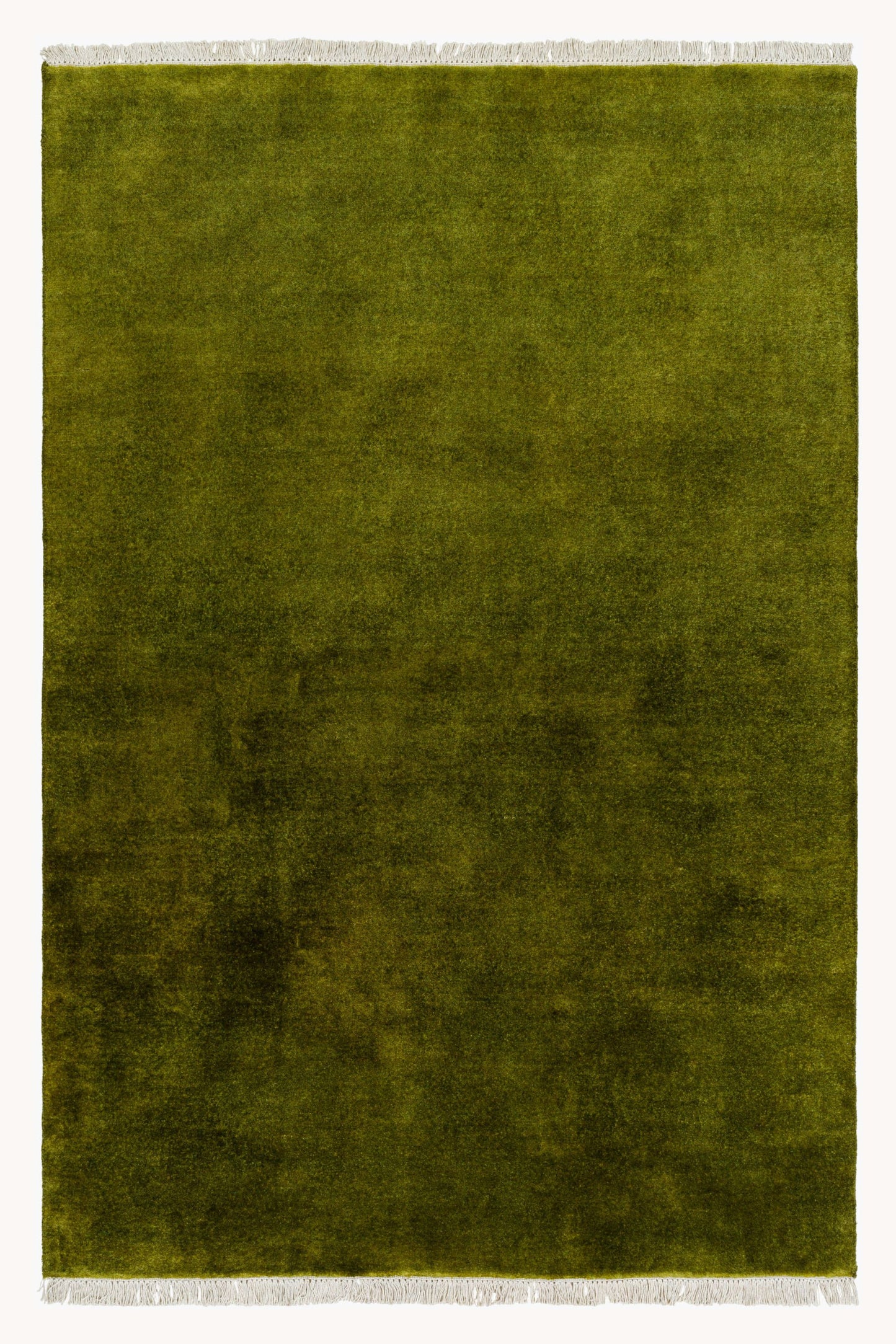 District Loom Modern hand loomed rug Serene Green