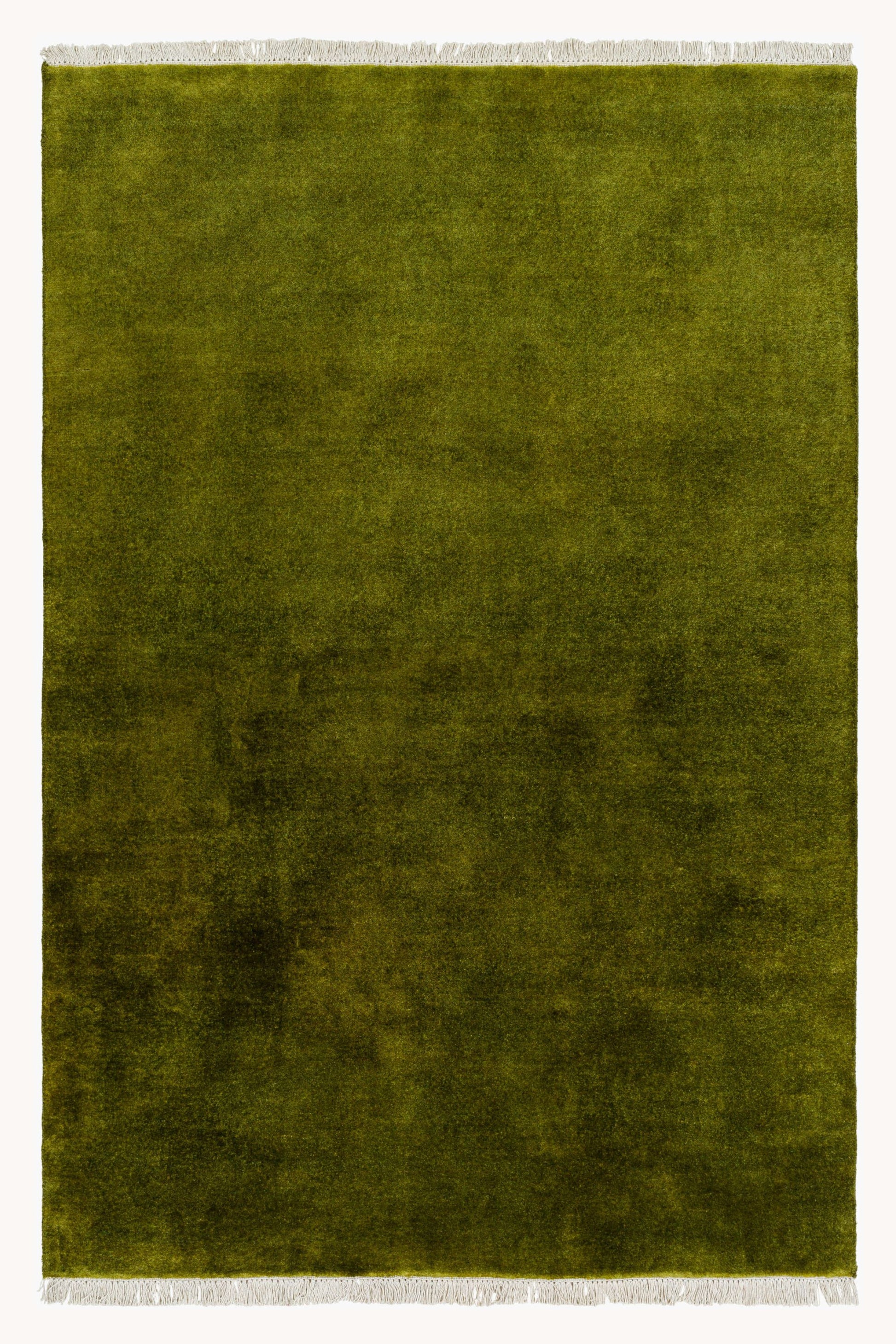 District Loom Modern hand loomed rug Serene Green