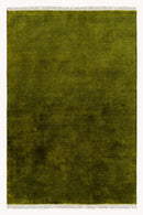 District Loom Modern hand loomed rug Serene Green