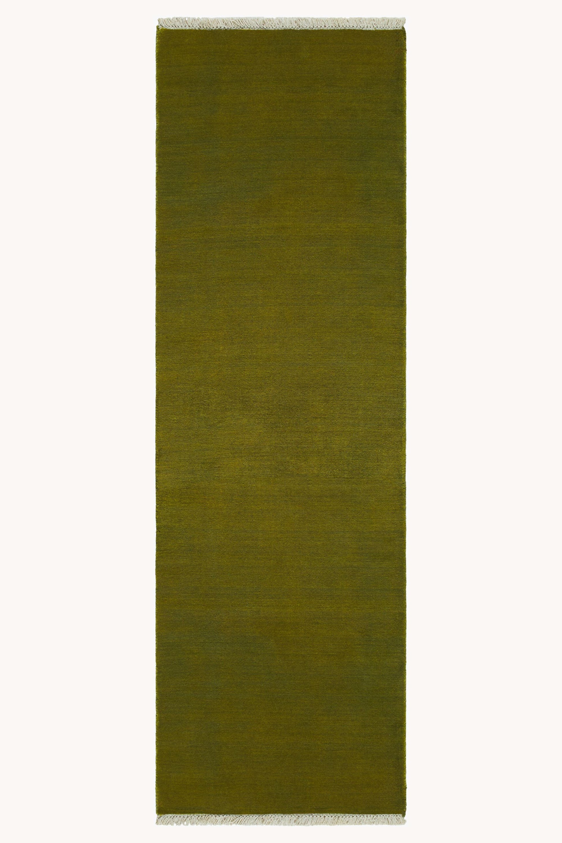 District Loom Modern hand loomed rug Serene Green