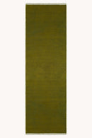 District Loom Modern hand loomed rug Serene Green