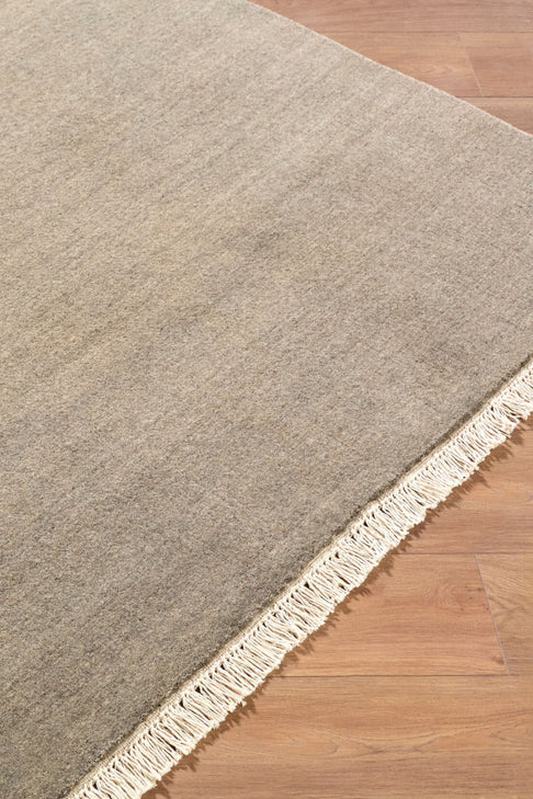 District Loom Modern hand loomed rug Serene Smoke