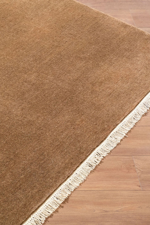 District Loom Modern hand loomed rug Serene Caramel