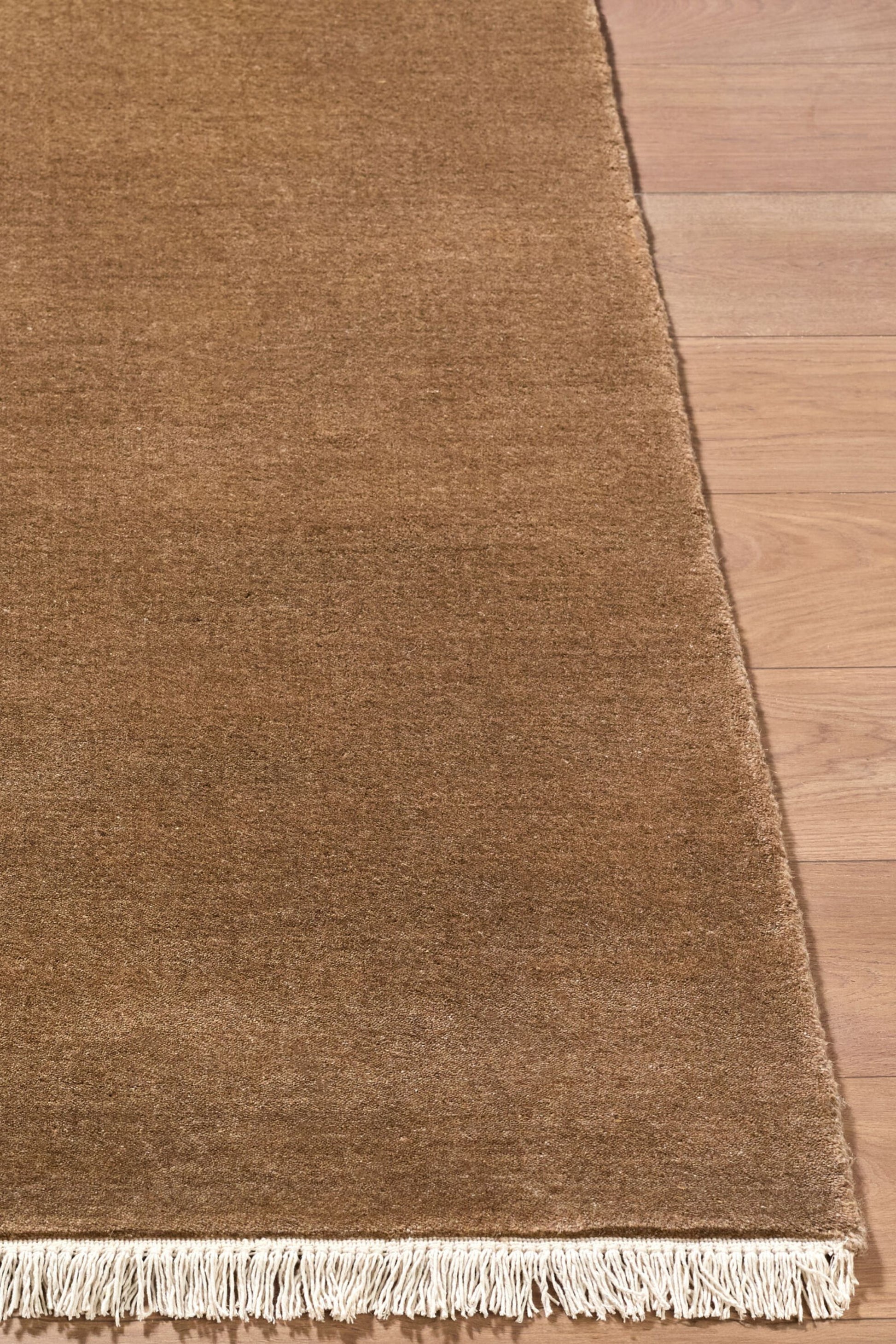 District Loom Modern hand loomed rug Serene Caramel