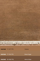 District Loom Modern hand loomed rug Serene Caramel