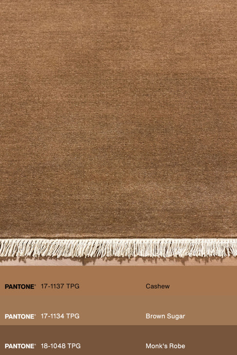 District Loom Modern hand loomed rug Serene Caramel