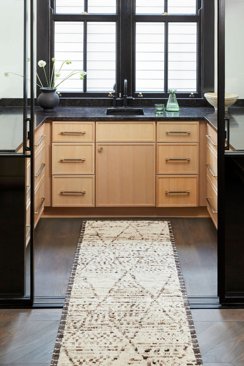 District Loom Modern hand knotted rug Stria