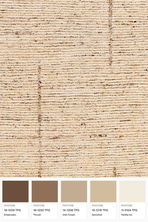 District Loom Modern hand knotted rug Stria