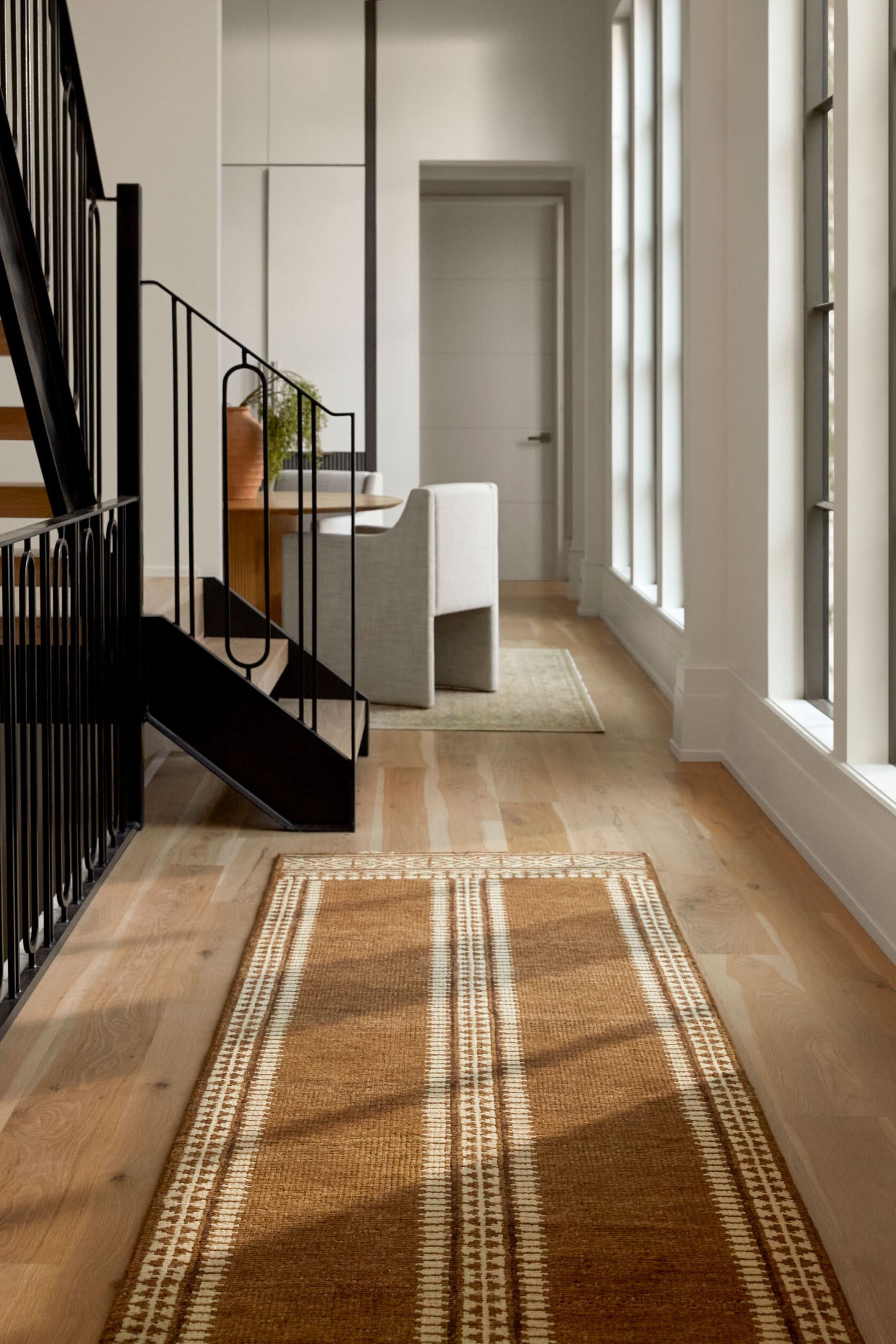 District Loom Modern hand knotted rug Riviera