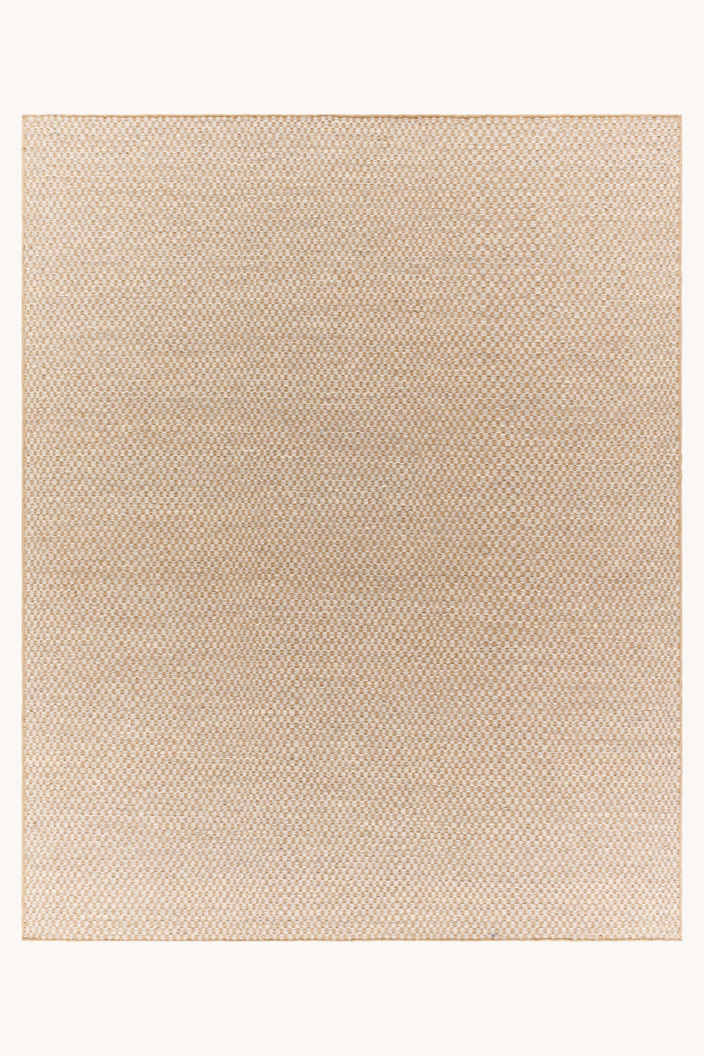 District Loom Modern hand woven rug Bolton Beige
