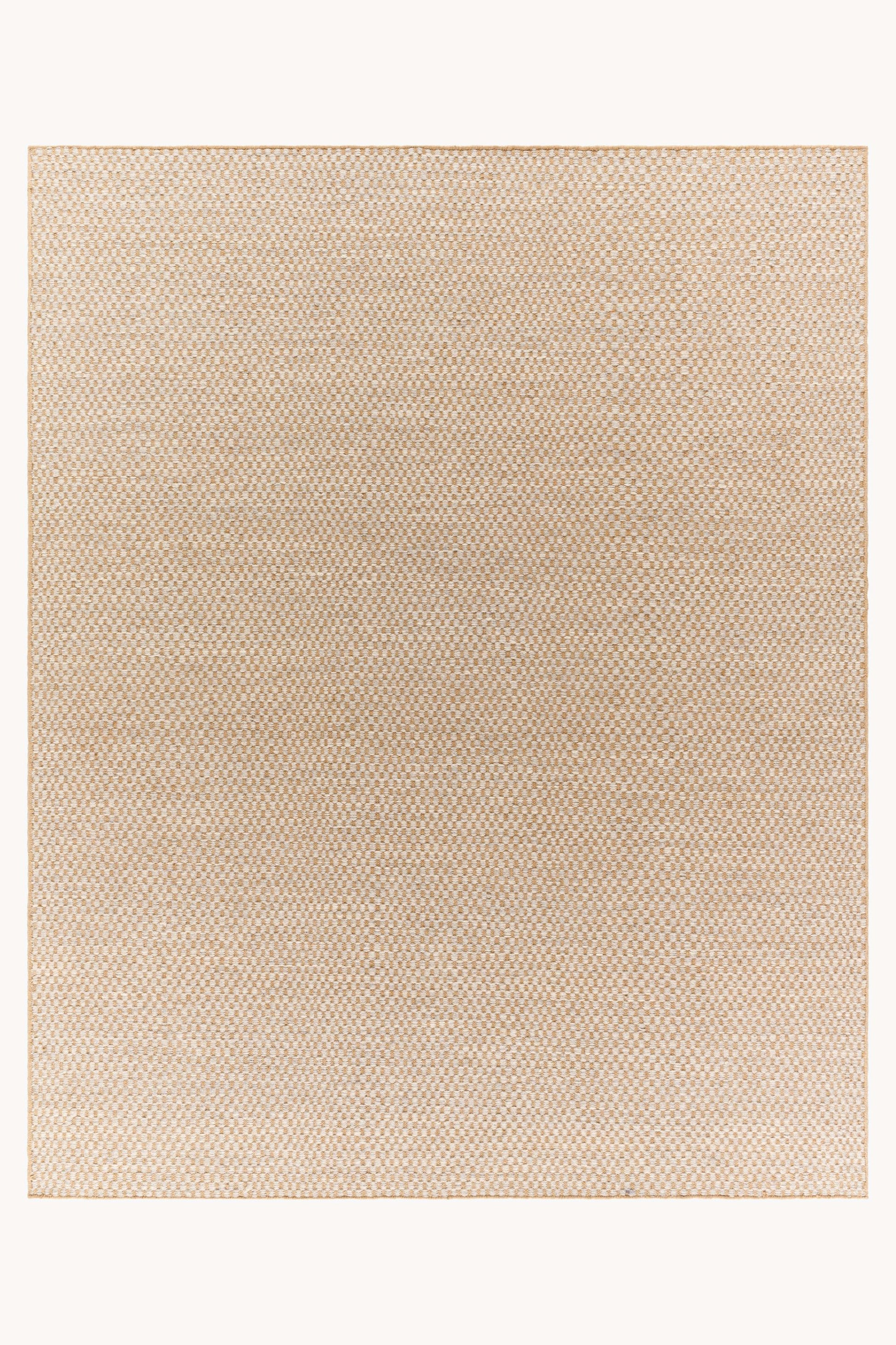 District Loom Modern hand woven rug Bolton Beige