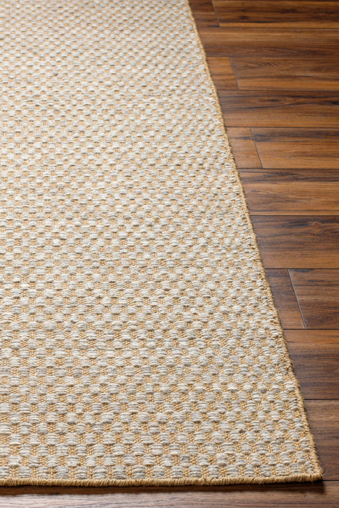District Loom Modern hand woven rug Bolton Beige