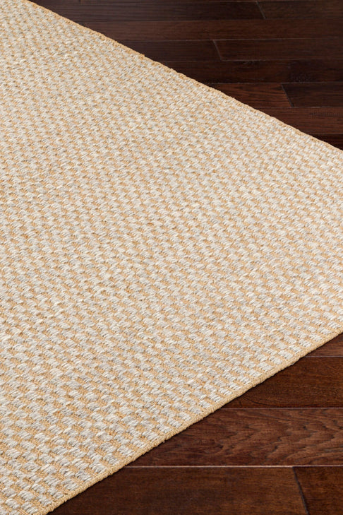 District Loom Modern hand woven rug Bolton Beige