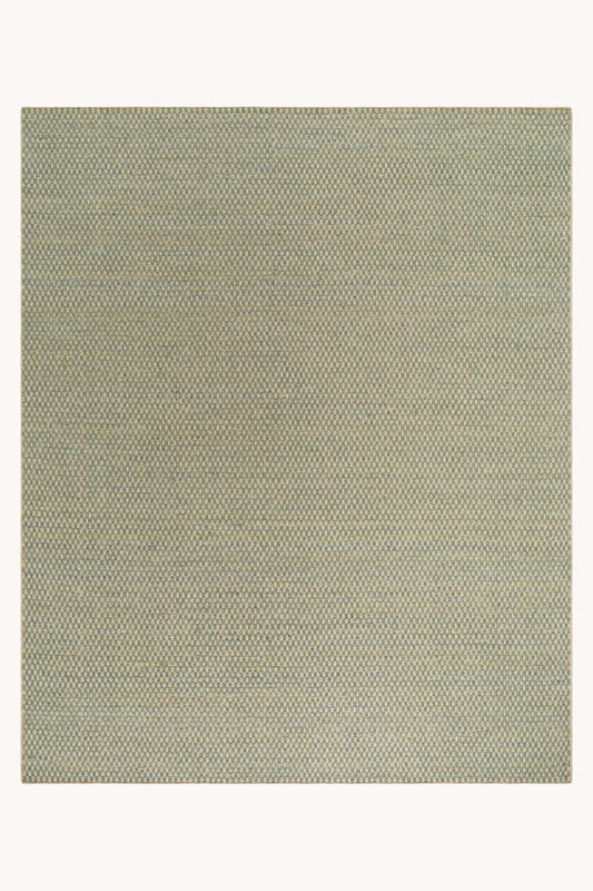 District Loom Modern hand woven rug Boston Teal