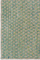 District Loom Modern hand woven rug Boston Teal