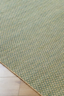 District Loom Modern hand woven rug Boston Teal