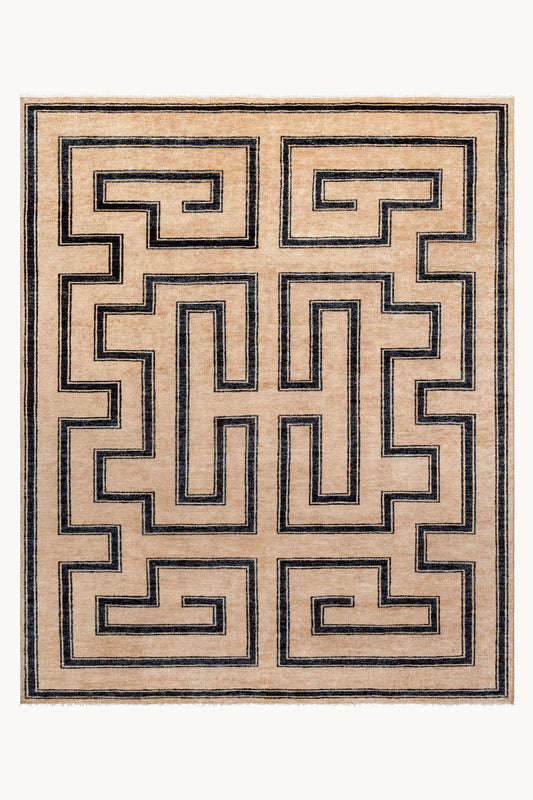 District Loom Modern hand knotted rug Rove