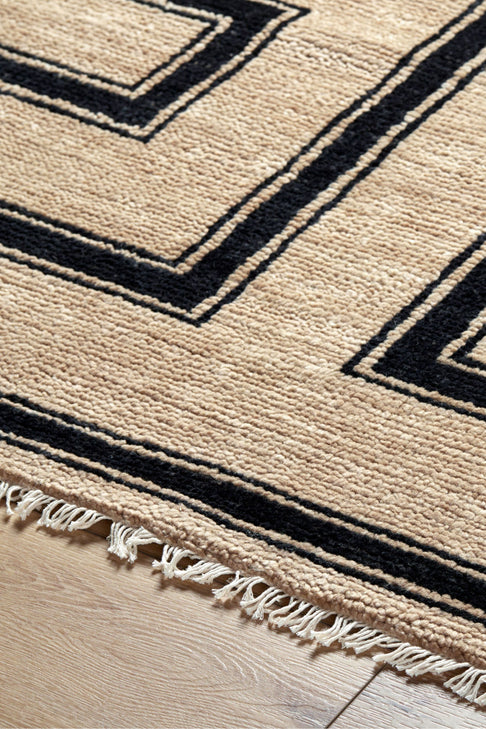 District Loom Modern hand knotted rug Rove