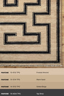 District Loom Modern hand knotted rug Rove