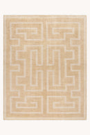 District Loom Modern hand knotted rug Rove Neutral