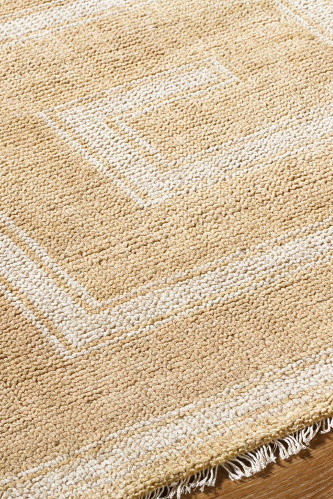 District Loom Modern hand knotted rug Rove Neutral