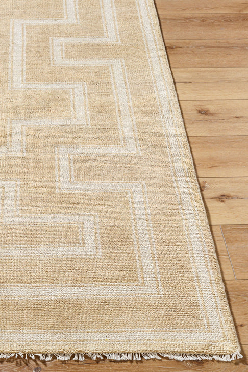 District Loom Modern hand knotted rug Rove Neutral