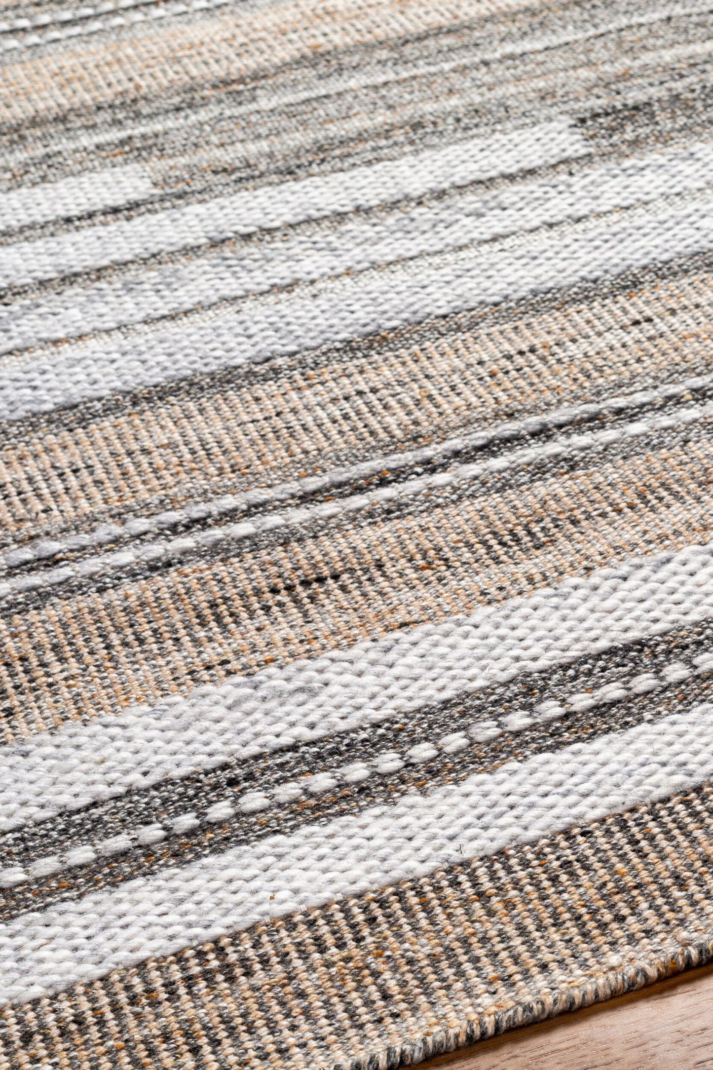 District Loom Modern hand woven rug Azalea