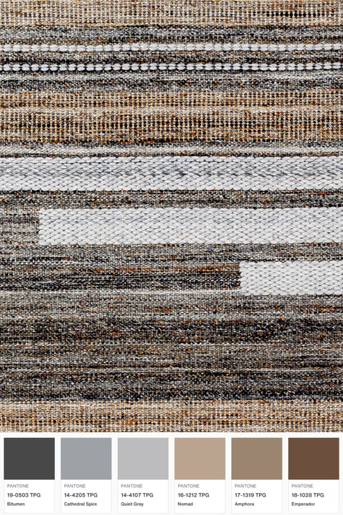District Loom Modern hand woven rug Azalea