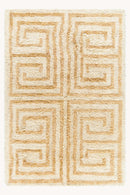 District Loom Modern hand knotted Moroccan Beni Ourain rug 005