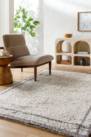 District Loom Modern hand knotted Moroccan Beni Ourain rug 007