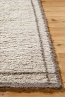 District Loom Modern hand knotted Moroccan Beni Ourain rug 007
