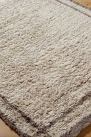 District Loom Modern hand knotted Moroccan Beni Ourain rug 007