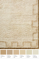 District Loom Modern hand knotted Moroccan Beni Ourain rug 008