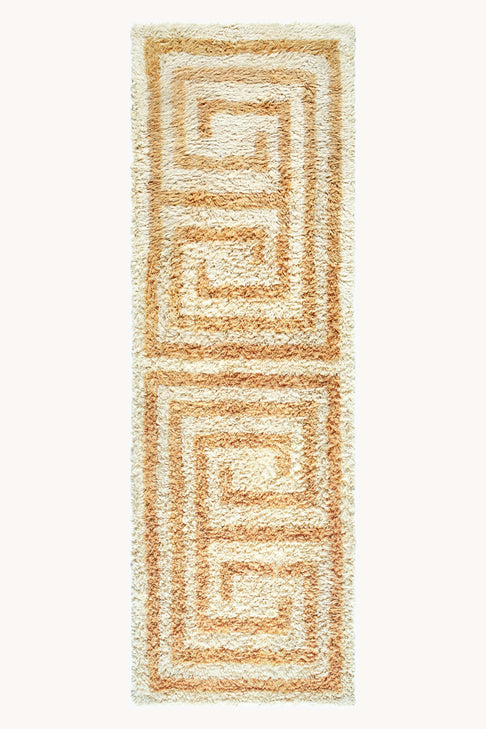 District Loom Modern hand knotted Moroccan Beni Ourain rug 005