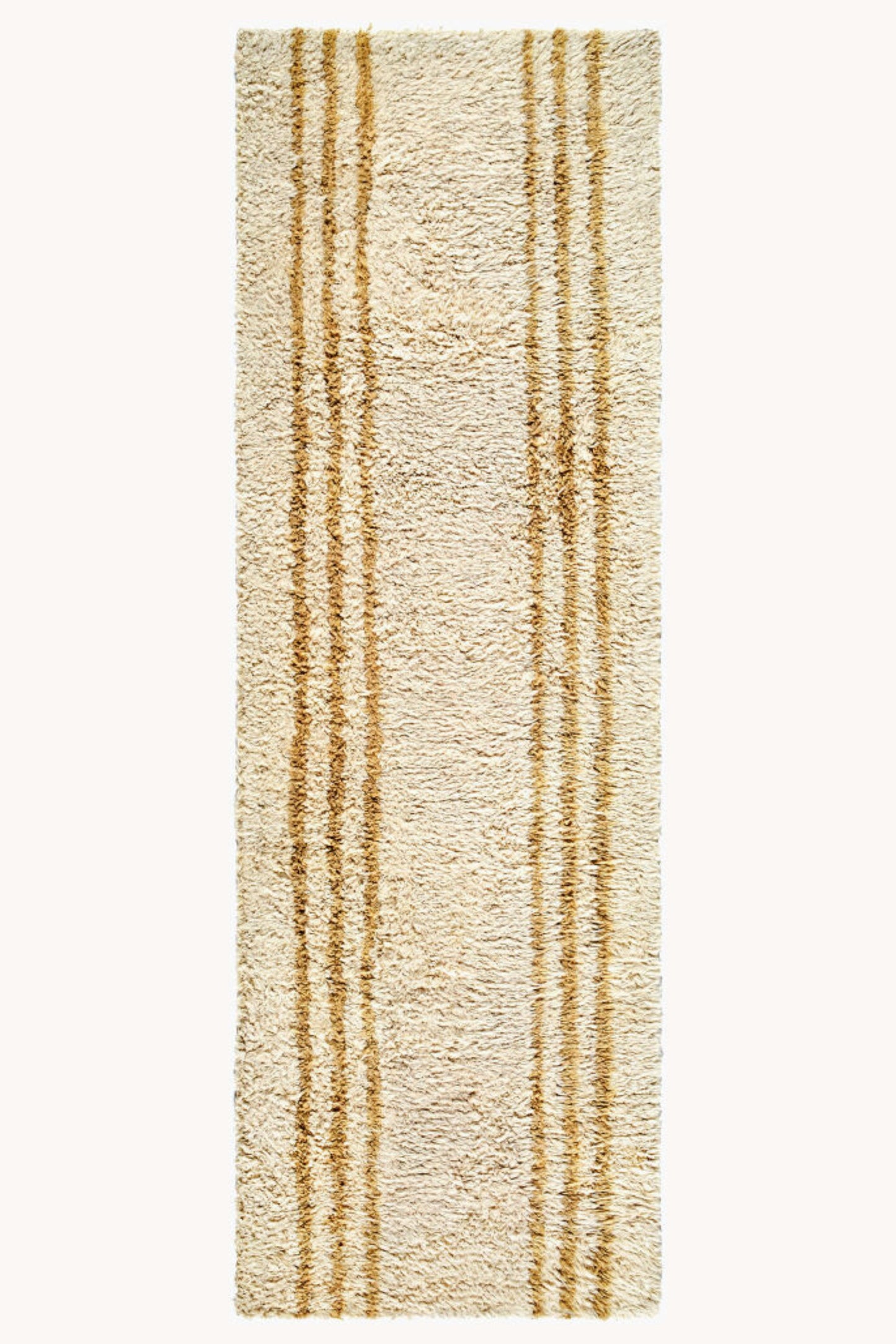 District Loom Modern hand knotted Moroccan Beni Ourain rug 009